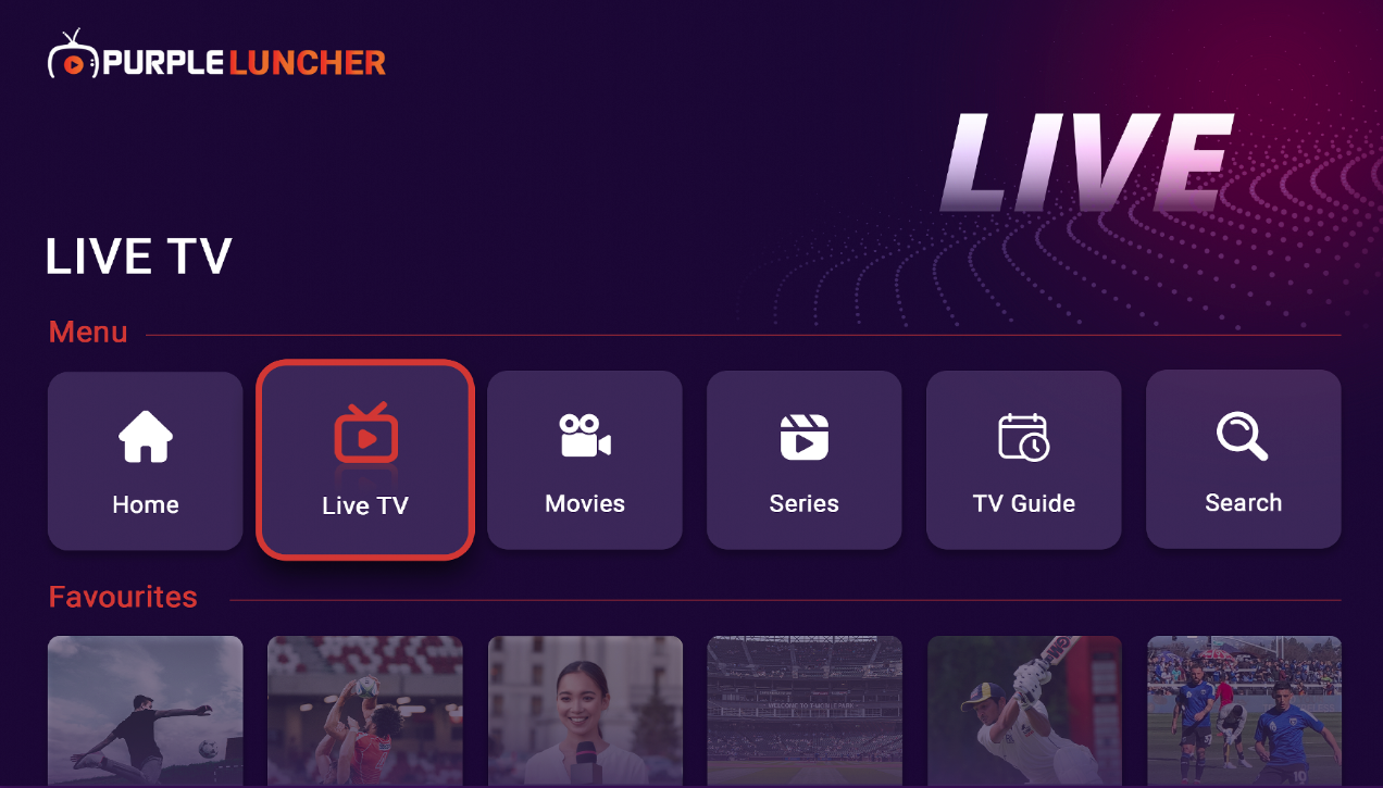 IPTV Purple Launcher for TVspan:hover color: #0087ff; – Purple Smart