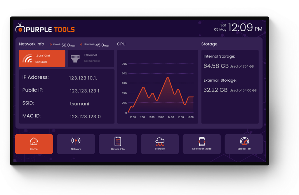 Our Apps | Explore Purple Smart's Customizable IPTV Players