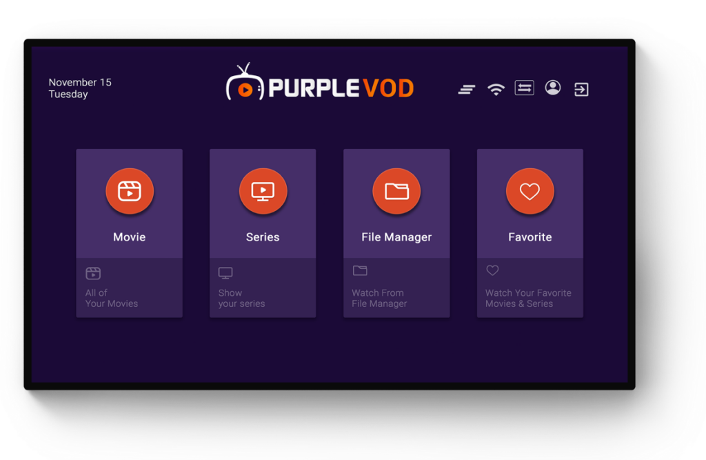 Our Apps | Explore Purple Smart's Customizable IPTV Players