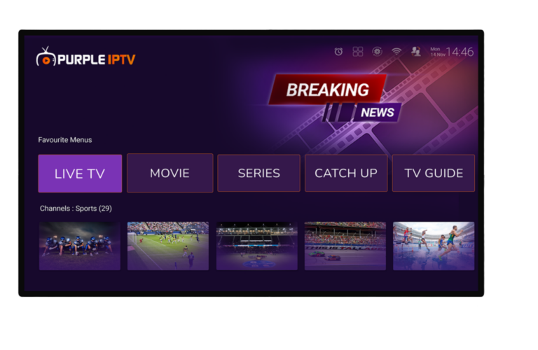 IPTV Smart Purple Player – Purple Smart App Players